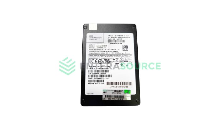 HPE 3PAR 828832-003 20000 3.84TB cMLC SAS 2.5" 12Gbps RI FIPS SSD | 843410-001