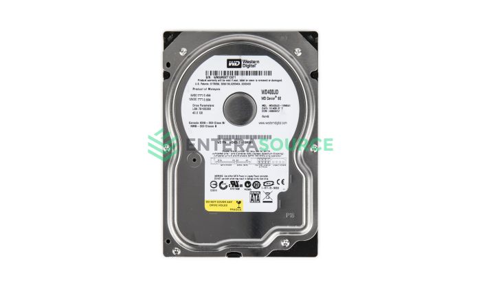 Western Digital WD400JD-19MSA1 40GB 7.2K SATA 3.5" 3Gbps Hard Drive