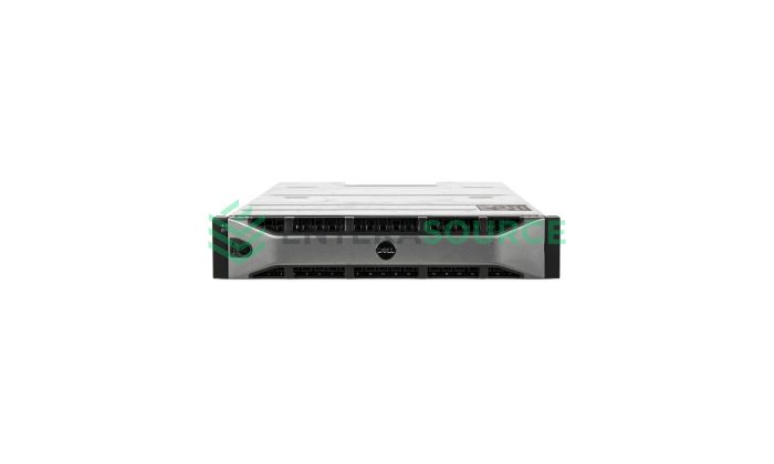 Dell Compellent SC220 24-Bay 2.5" 6G SAS 2U Expansion Enclosure Front View With Bezel