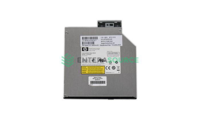 HP 484034-002 12.7mm SATA DVD-RW Optical Drive Top View