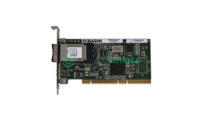HP A5158-60001 Single Port 1GB Fibre Channel Tachyon TL PCI Host Bus Adapter Top View