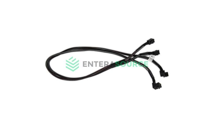 Dell 8T05V PowerEdge R730xd 24 Bay Dual Mini SAS A1 B1 RAID Cable Top View