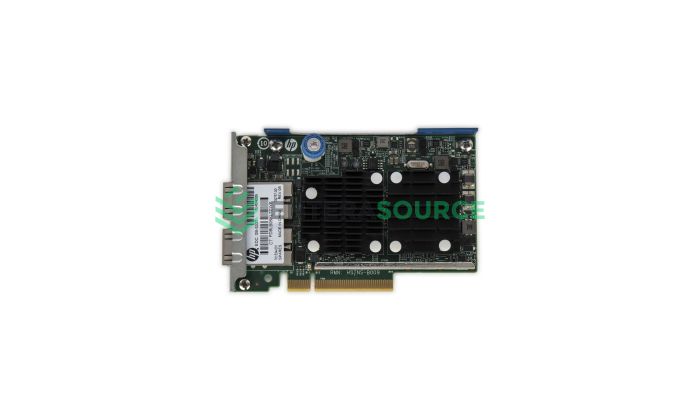 HP 700757-001 FlexFabric 2-Port 10GBASE-T 533FLR-T Network Adapter 701534-001 Top View