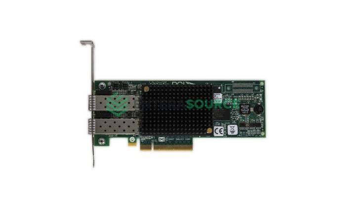 HPE AJ763B 82E Dual Port 8GB Fibre Channel PCIe Host Bus Adapter Top View