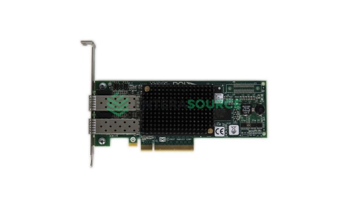 HP 697890-001 82E Dual Port 8GB Fibre Channel PCI-E HBA Top View