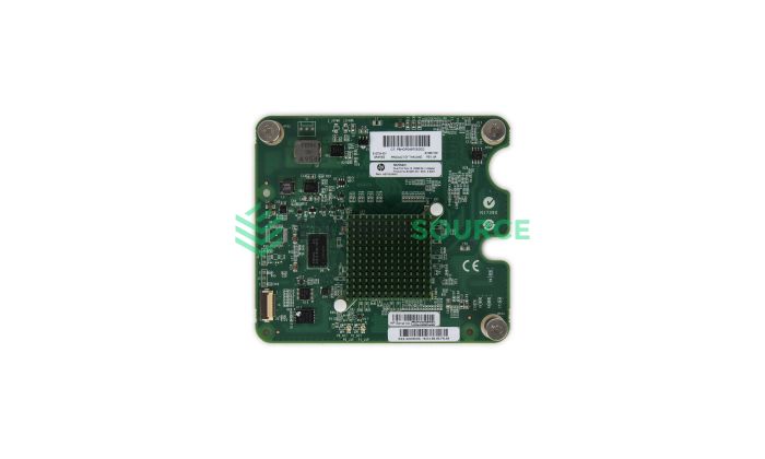 HP 610724-001 Dual Port 10GBASE-T NC552m Flex-10 Server Adapter Board Top View