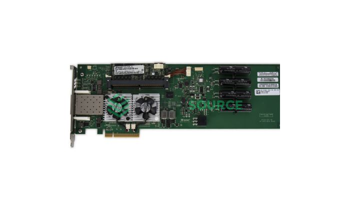 Dell F4YMD CML SC8000 SC9000 Dual Port 8Gb SFP+ Intelligent Cache Adapter Card Top View