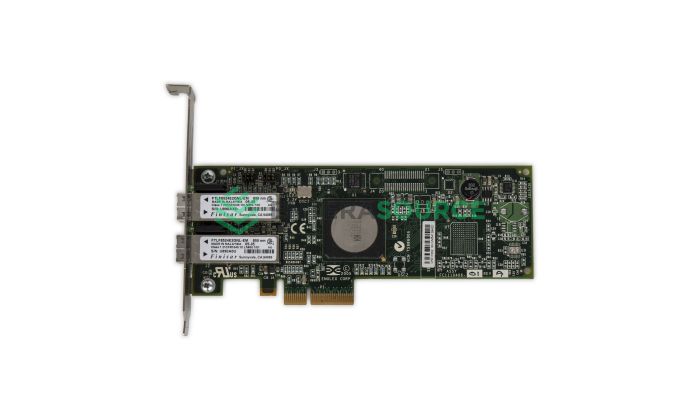 Emulex FC1120005-01A Dual Port 4GB FC PCI-E HBA | LPE11002 Top View