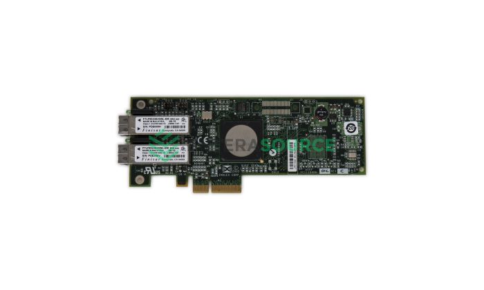 Emulex FC1120005-01C Dual Port 4GB FC PCI-E HBA Top View