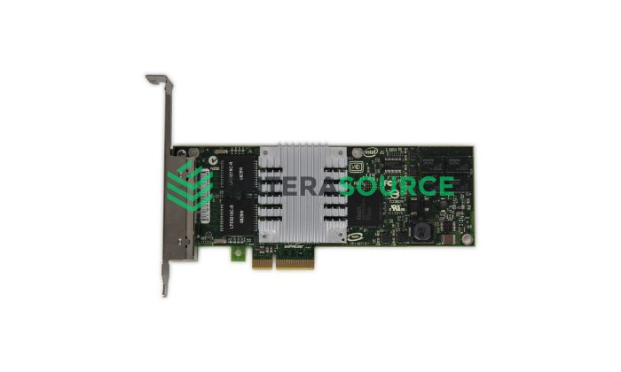 Intel D61407-002 NC364T Quad Port 1GBASE-T PCI-E Server Adapter Top View