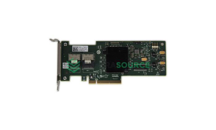 Dell GKPW4 8 Port 6Gbps SAS/SATA PCI-E HBA [Low Profile] | LSI 9210-8i Top View