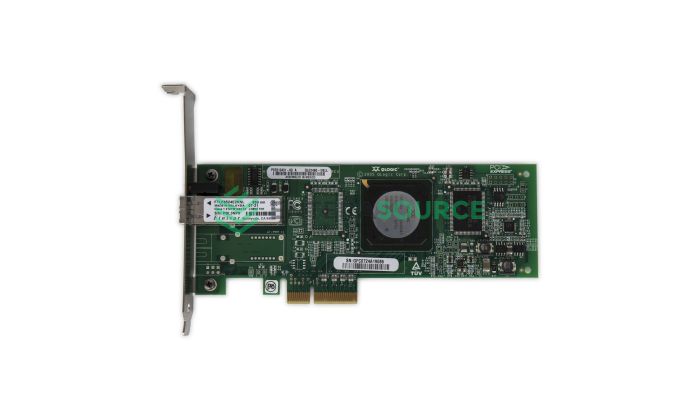 Dell PF323 Single Port 4GB FC PCI-E HBA [Full Height] | QLogic QLE2460 Top View