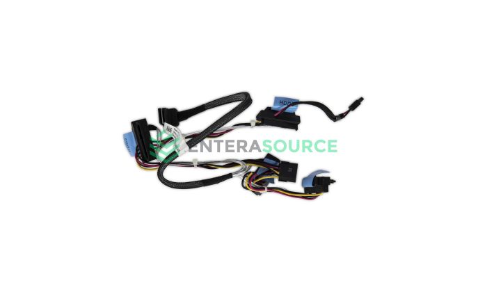 Dell XP00F PowerEdge R320 R420 Mini SAS (SFF-8087) to x4 SAS/SATA Cable Top View