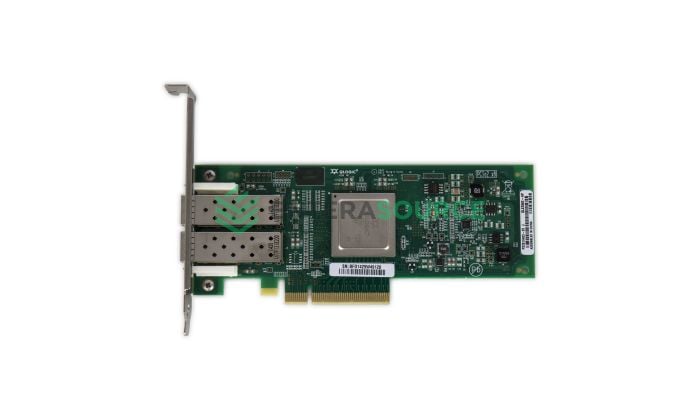 HP AJ764-63002 82Q Dual Port 8GB Fibre Channel PCI-E HBA Top View