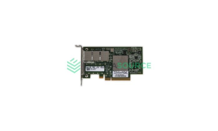 Dell WPC3D Single Port 40GB QSFP+ PCI-E CNA [Low Profile] | QLogic QLE7340L Top View