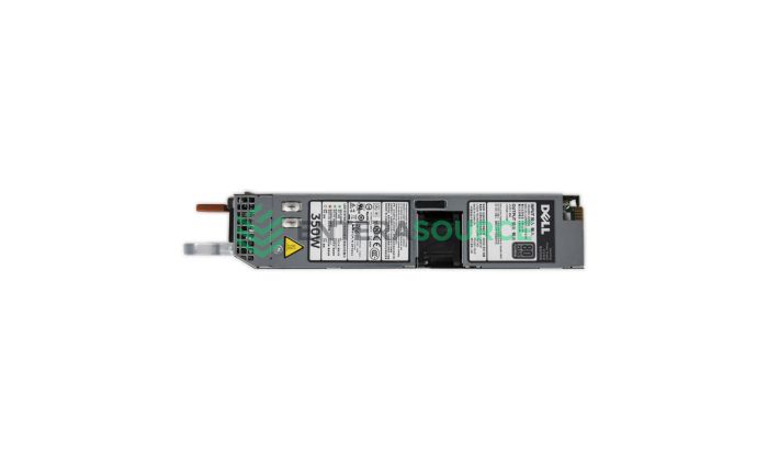 Dell P7GV4 PowerEdge R320 R420 350W 80+ Platinum AC Power Supply Top View
