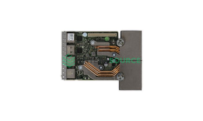 Dell G8RPD Dual Port 10GBASE-T + Dual Port 1GBASE-T NDC | Broadcom 57800-T Top View