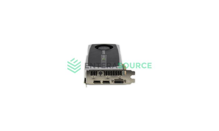 NVIDIA Quadro 5000 2.5GB GDDR5 PCI-E Graphics Card | Dell YMYKM Front View
