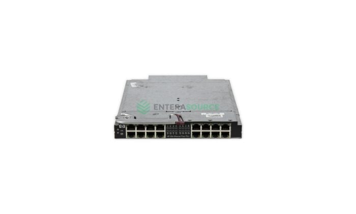 HP 406738-001 BladeSystem C3000 C7000 16 Port 1GBASE-T Ethernet Pass-Thru Module Front View