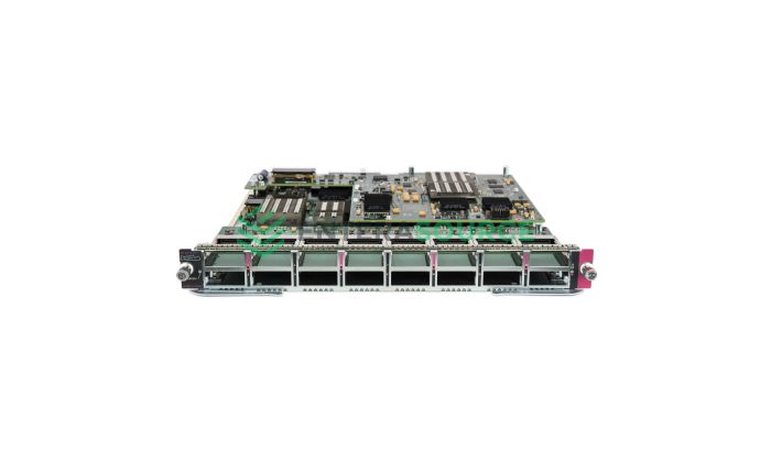 Cisco WS-X6816-10G-2T 16-Port 10GbE Fiber Module with DFC4 for 6500 Series Switches Front View