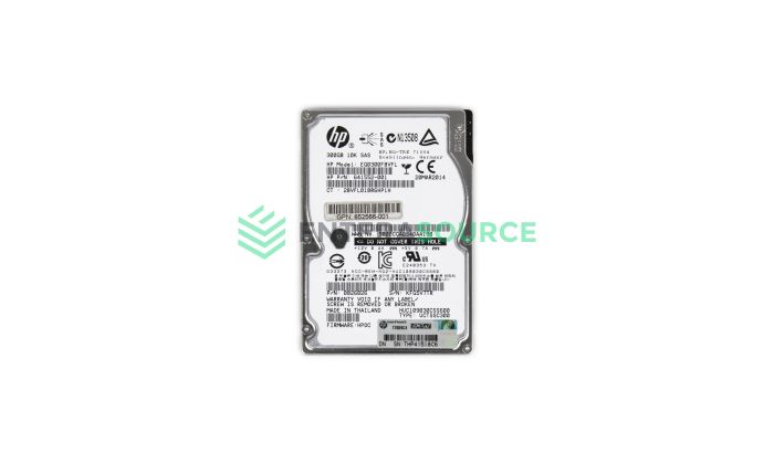 HP 641552-001 300GB 10K SAS SFF 6Gbps ENT DP Hard Drive