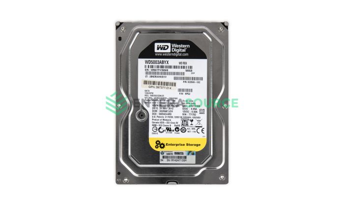 HP 622598-002 500GB 7.2K SATA LFF 3.5" 3Gbps Hard Drive