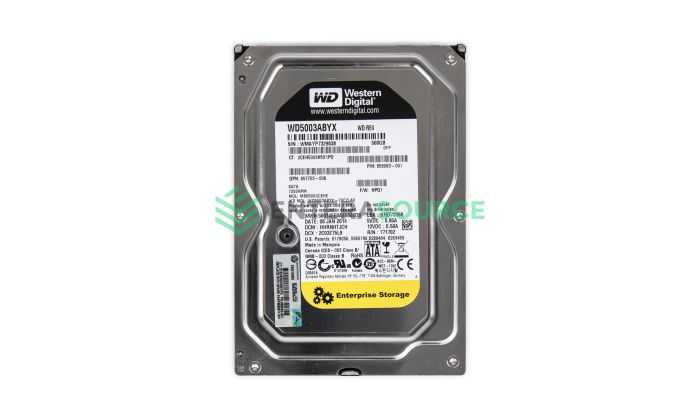 HP 658083-001 500GB 7.2K SATA LFF 3.5" 6Gbps Hard Drive