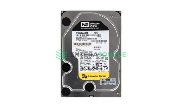 HP 484429-002 500GB 7.2K SATA LFF 3.5" 3Gbps Hard Drive