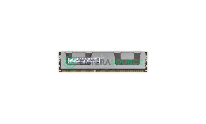Samsung M393B1K70CHD-YH9 8GB DDR3L-1333 PC3L-10600R 2Rx4 Server Memory Module Top View