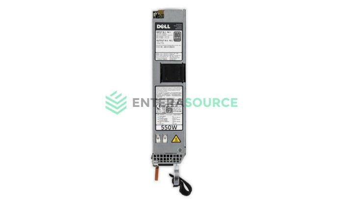 Dell RYMG6 PowerEdge R320 R420 VRTX 550W 80+ Platinum AC Power Supply Top View