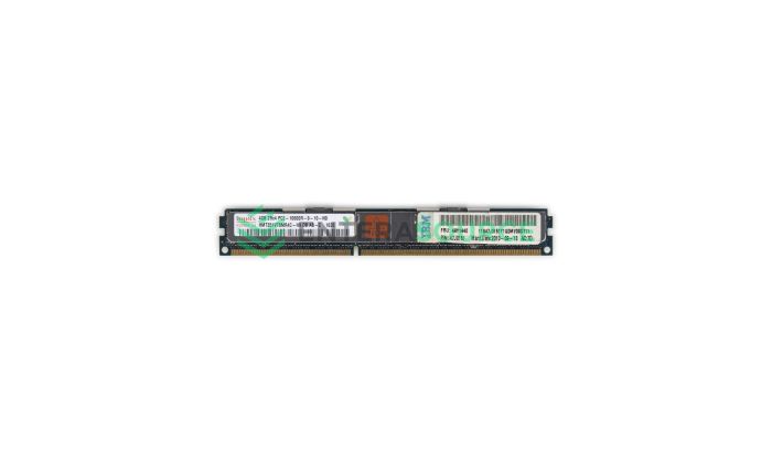 Hynix HMT351V7BMR4C-H9 4GB DDR3-1333 PC3-10600R 2Rx4 VLP Server Memory Module Top View