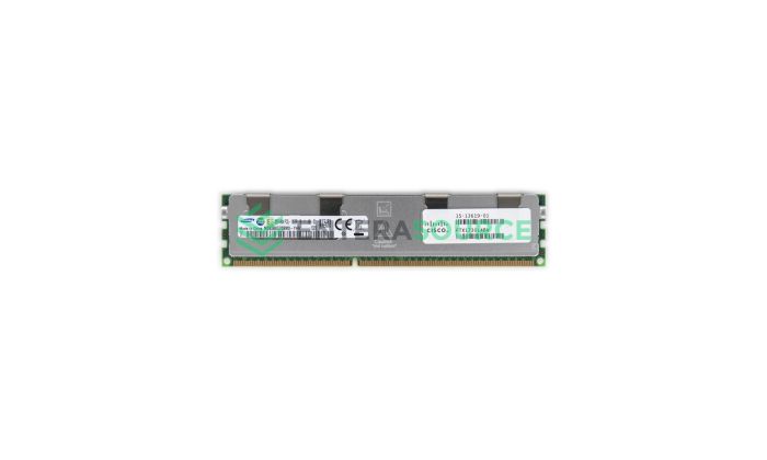 Samsung M393B4G70BM0-YH9 32GB DDR3L-1333 PC3L-10600R 4Rx4 Server Memory Module Top View