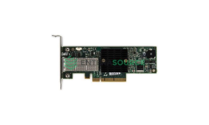 Mellanox MHQH19B-XTR ConnectX-2 Single Port 40Gb QSFP VPI QDR PCIe Adapter Top View