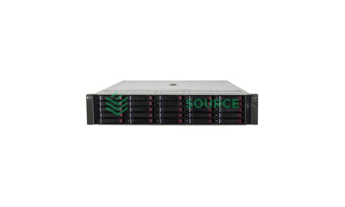 HP StorageWorks 418800-B21 MSA70 Modular Smart Array w/ 25x 146GB 15K SAS HDD Front View