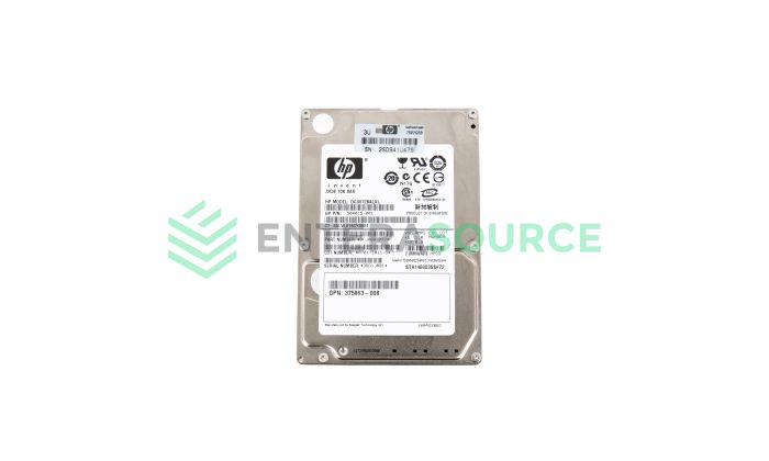 HP 504015-001 72GB 10K SAS SFF 3Gbps Hard Drive Base View