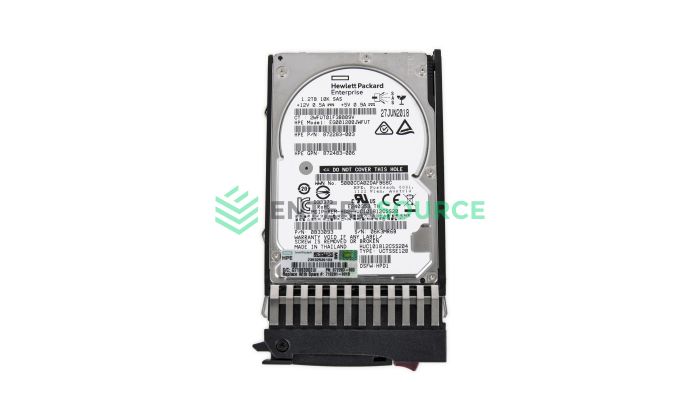 HP 872283-003 1.2TB 10K SAS SFF 12Gbps SC Hard Drive