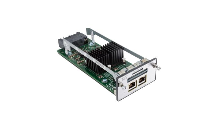 Cisco C3KX-NM-10GT Two-Port 10G Ethernet Network Module for 3560X/3750X Switches