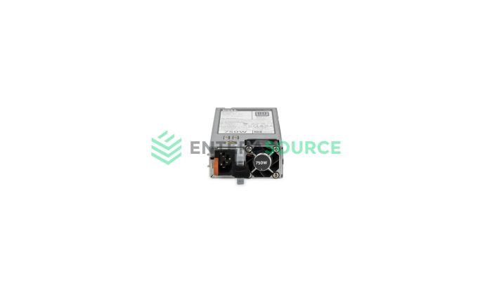 Dell 9PXCV PowerEdge R520 R720 R820 T420 VRTX 750W 80+ Platinum AC Power Supply Front View