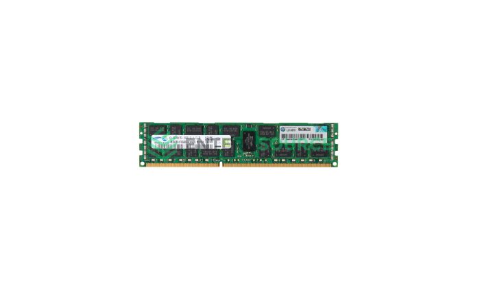 HP 500203-061 4GB 2Rx4 DDR3-1333 PC3-10600R ECC Registered Server Memory Module Top View