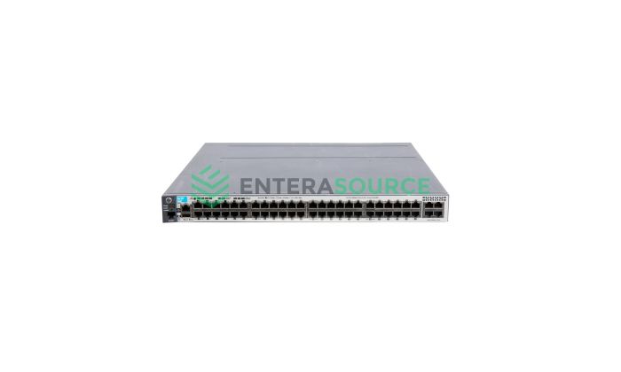 HP J9586A E3800-48G-4XG 48 Port 1GBASE-T, 4x 10GBASE-T Managed Layer 3 Switch Front View