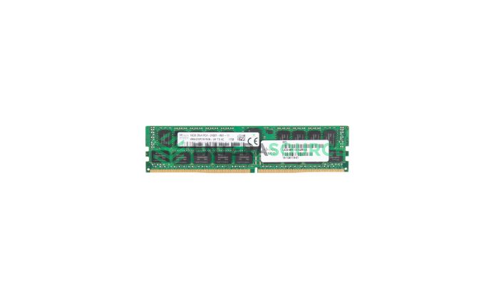 Cisco UCS-MR-1X162RV-A 16GB DDR4-2400T PC4-19200T 2Rx4 ECC Server Memory Module Top View