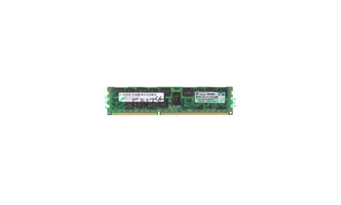 HP 712383-081 16GB DDR3-1866 PC3-14900R 2Rx4 ECC Registered Server Memory Module Top View