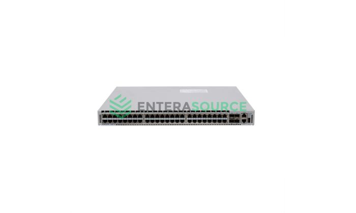 Arista DCS-7048T-A-F 48 Port 1GBASE-T, 4x 10Gb SFP+ Front-to-Rear Airflow Switch Front View