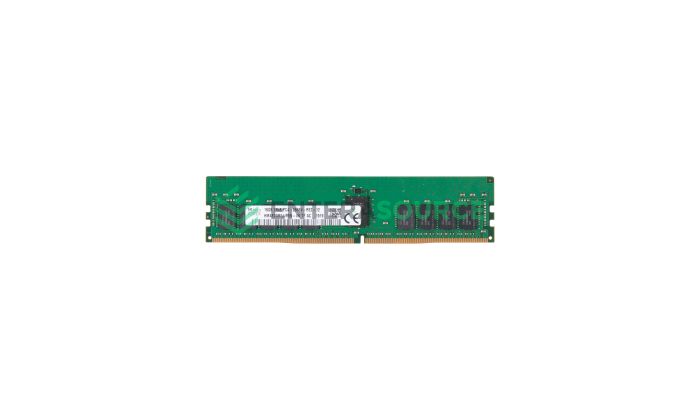 Hynix HMA82GR7JJR8N-VK 16GB DDR4-2666 PC4-21333 2Rx8 ECC Server Memory Module Top View