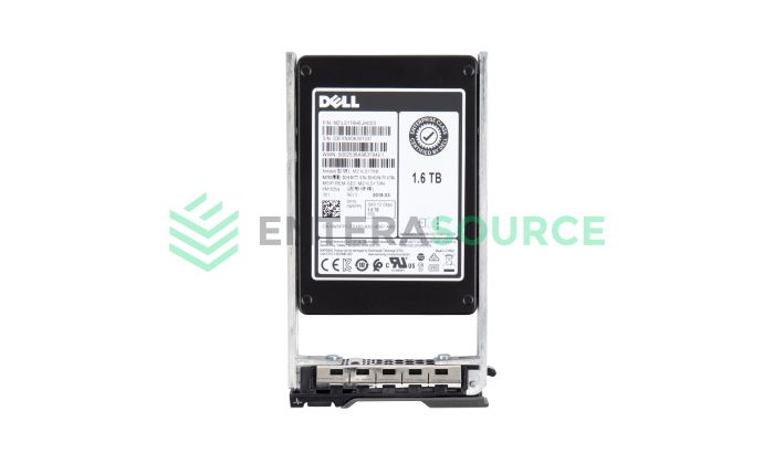 Dell W5PP5-NEW 1.6TB TLC SAS 2.5" 12Gbps MU Solid State Drive | MZILS1T6HEJH0D3 Base View