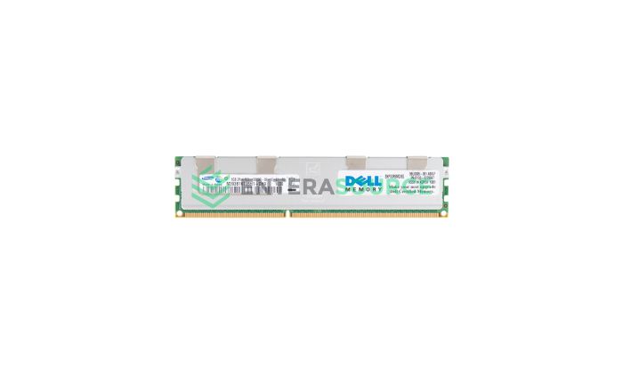 Samsung M393B1K70BH1-CH9 8GB 2Rx4 DDR3-1333 PC3-10600R ECC Server Memory Module Top View