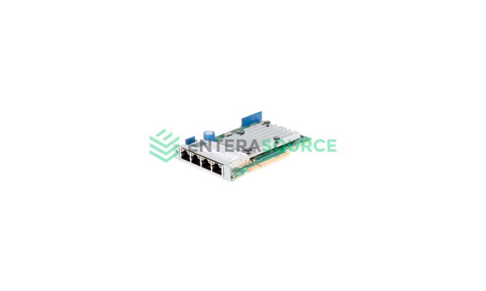 HPE 768082-001 FlexFabric Quad Port 10GBASE-T 536FLR-T Adapter 764302-B21 Front View