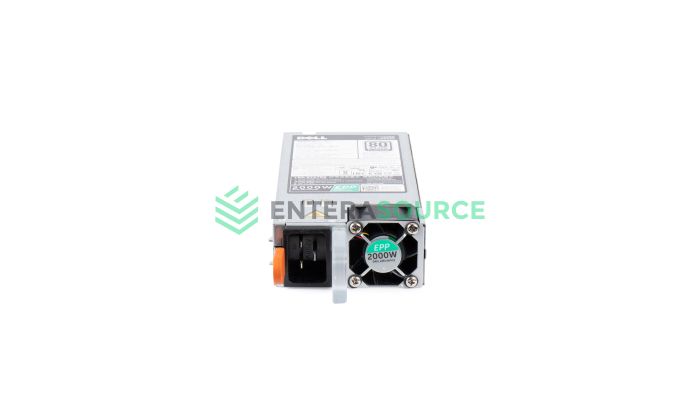 Dell J5WMG PE C4130 FX2 VRTX R740xd T640 C19 2000W 80+ Platinum AC Power Supply Front View