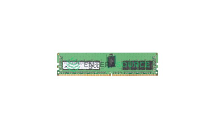 Micron MTA18ASF2G72PDZ-2G3D 16GB DDR4-2400T PC4-19200T 2Rx8 Server Memory Module Top View