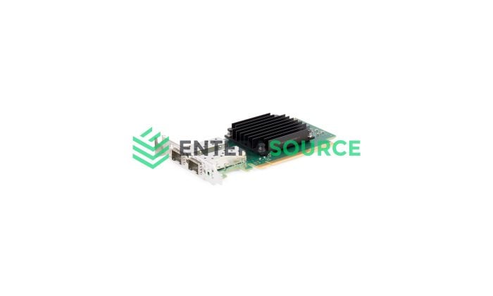 Dell V5DG9 Dual Port 25GB SFP28 PCI-E CNA [Low Profile] | Mellanox CX512F Front View